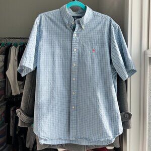 Ralph Lauren Classic Fit Short-Sleeve Button-Up Shirt